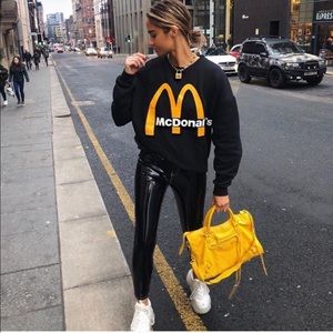 ZARA UNISEX MCDONALDS SWEATSHIRT MEDIUM